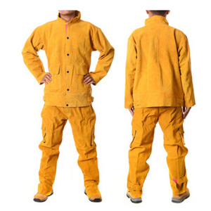 Leather welders suit