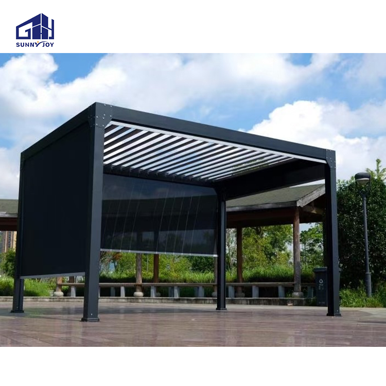 Sunnyjoy Louvered Pergola Canopy & Gazebo & Pergola Aluminium Outdoor