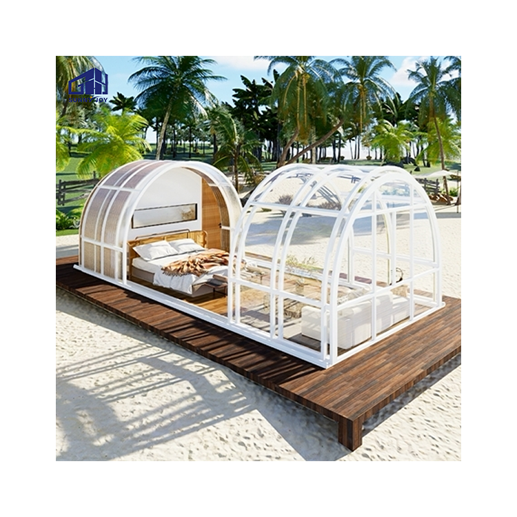 Extendable Electric Manuel Retractable Sunroom Pretty House Pop Up Sunroom