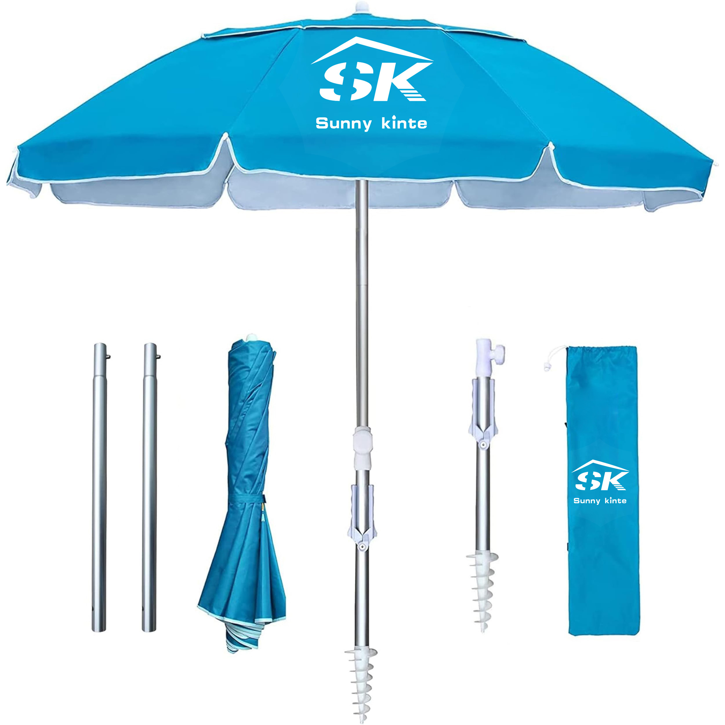 Sun Shade Umbrella Portable Lightweight Adjustable Instant Sun Protection UPF 50+ beach umbrella outdoor