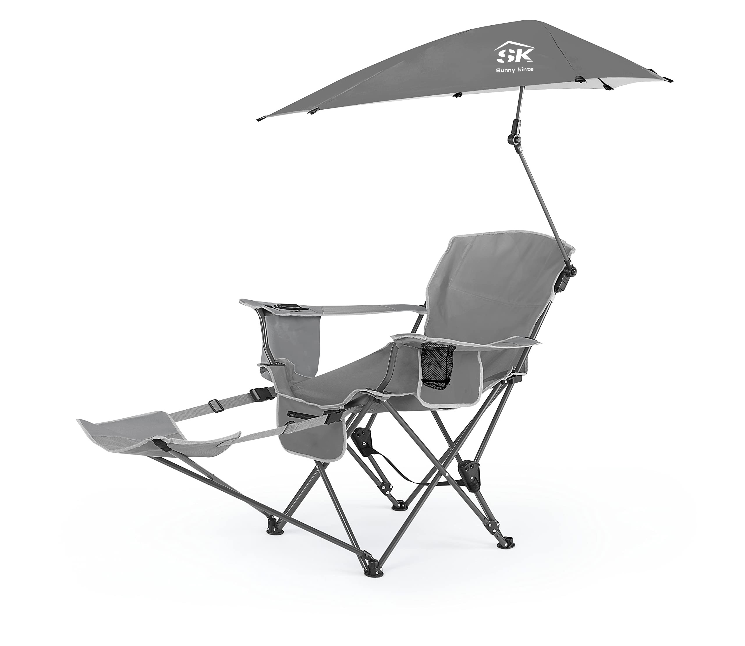 Sport Brella Beach Chair with UPF 50+ Adjustable outdoor Umbrella for beach camping beach chair with umbrella