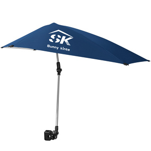 Sport Brella Versa Brella SPF 50+ Adjustable Umbrella with Universal Clamp for Camping motorcycle