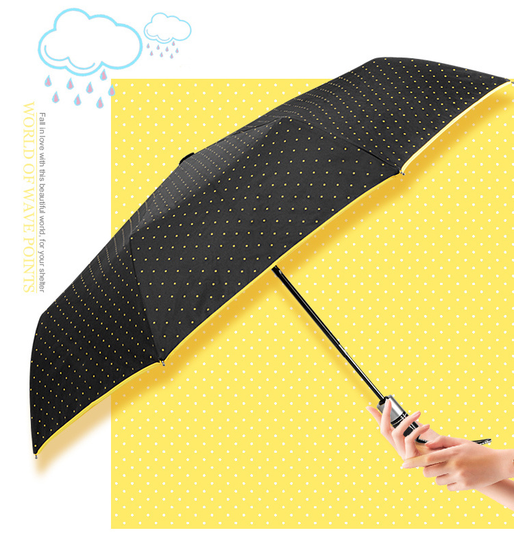 chinese umbrella manufacturer waterproof fashion style 3 fold umbrella full print automatic compact umbrella with logo fold