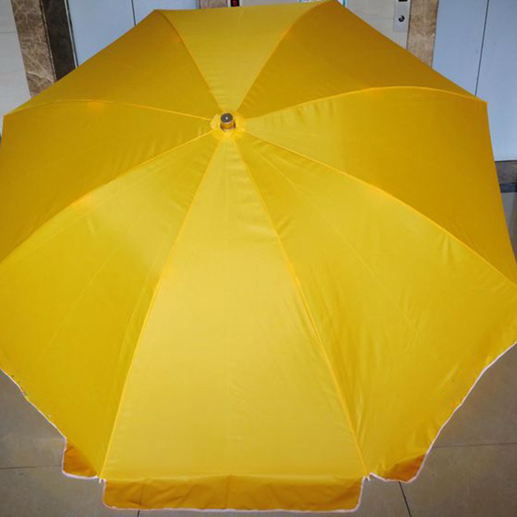 Customized White Coated Metal Frame 210t Oxford Fabric Beach Umbrella sun hanging garden patio parasol outdoor umbrella