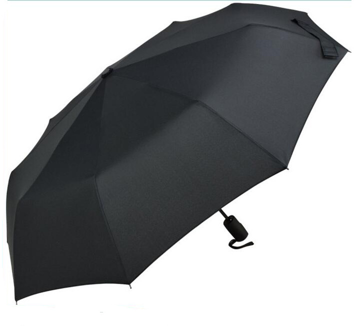 Luxury Automatic open and close 9 ribs 210t pongee waterproof umbrella