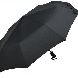 Luxury Automatic open and close 9 ribs 210t pongee waterproof umbrella