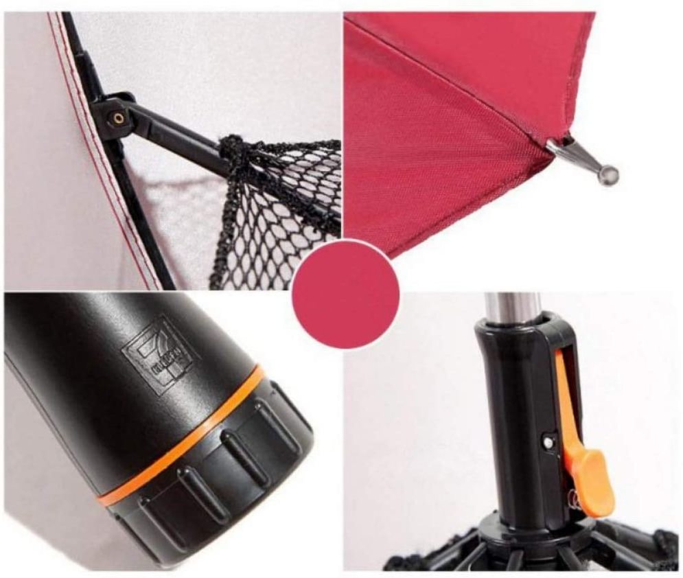 Hot summer sunny day 25inch 8 ribs light weight mist fan umbrella with net protect