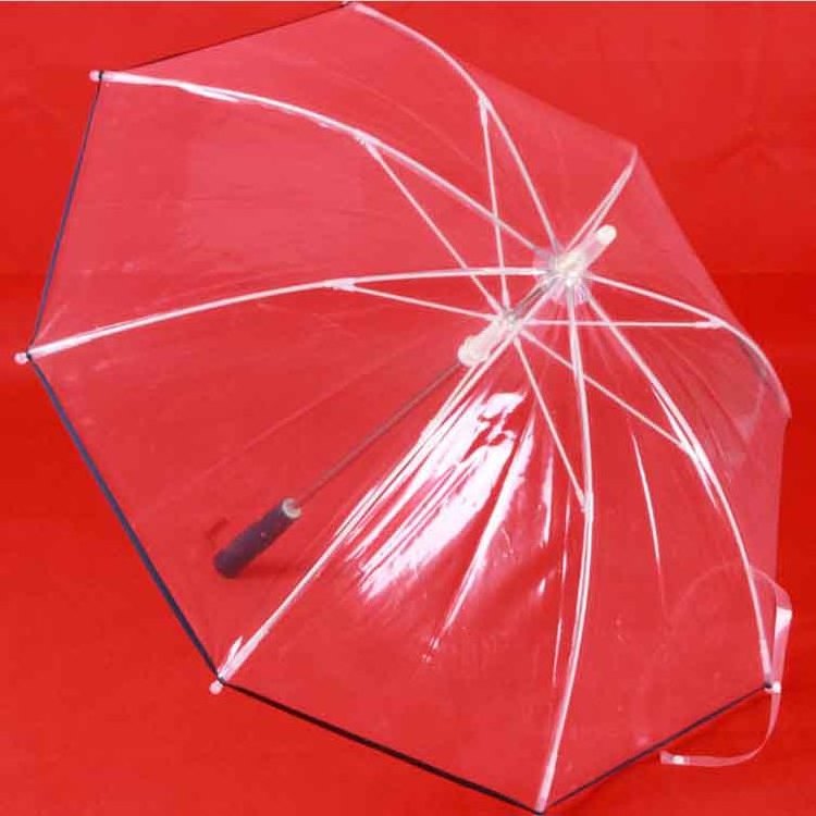 OEW service LED light straight umbrella built in flashlight children's umbrellas with custom printing