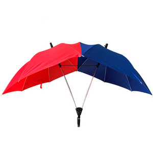 23Inch romantic walking straight design over size couple umbrella for two