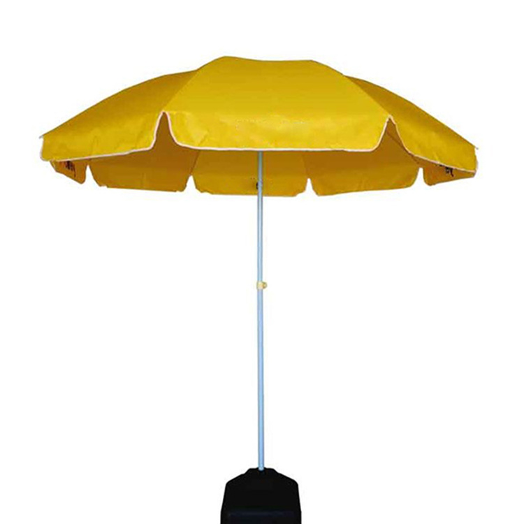 Customized New Wholesale Commercial High Quality Portable Printing Color Outdoor Beach Courtyard Sun Shade Umbrella