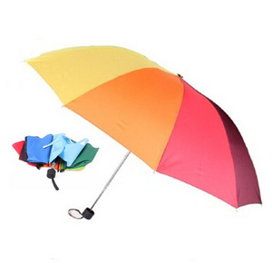 New customized Lightweight Automatic Flat Folding Umbrella for Rain Sunny