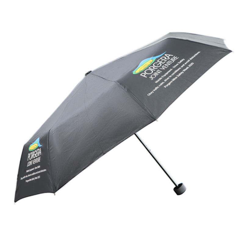 Compact Umbrella 3 Fold Lightweight Portable Small Sun Umbrella Cell Phone Mini Pocket Umbrella Ovida Three Folding Minimalist