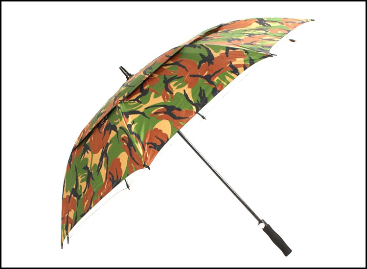 Auto 34inch 8 ribs Silver coated UV protect windproof realtree camouflage umbrella