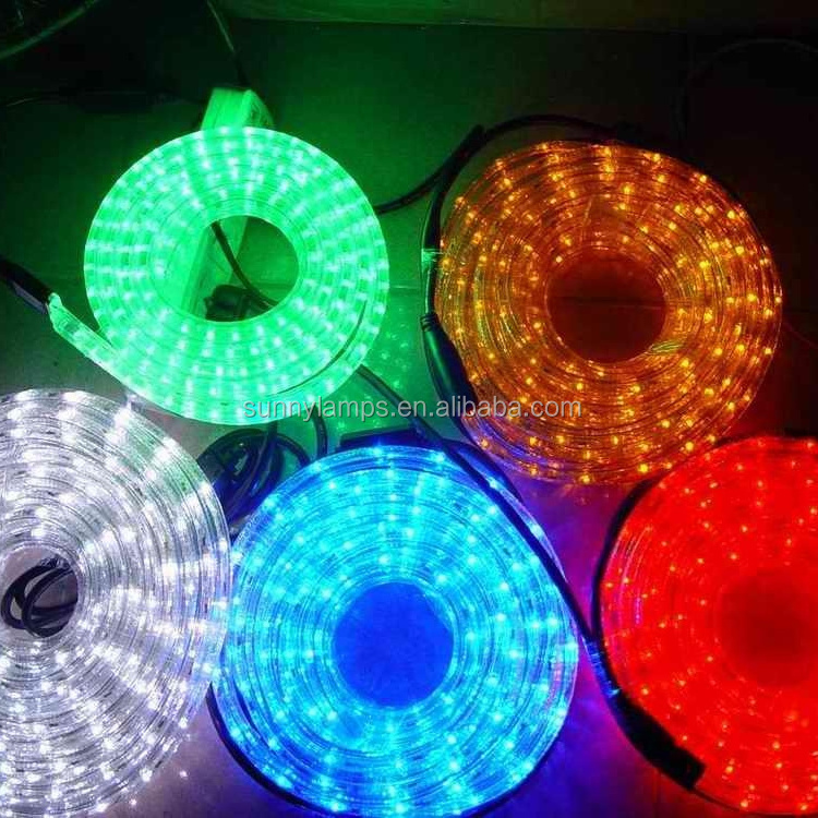 Neon Flex 110v 220v Color Changing 50 Meter Rope Light, Solar Underwater 12v Waterproof Led Rope Light