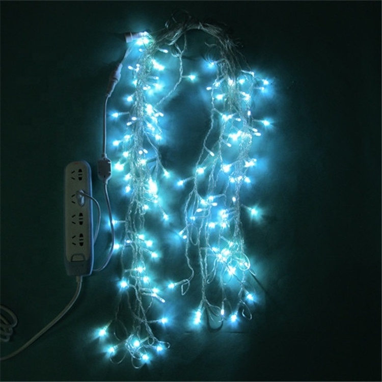 icicle lights outdoor led curtain wall light holiday lighting christmas decoration