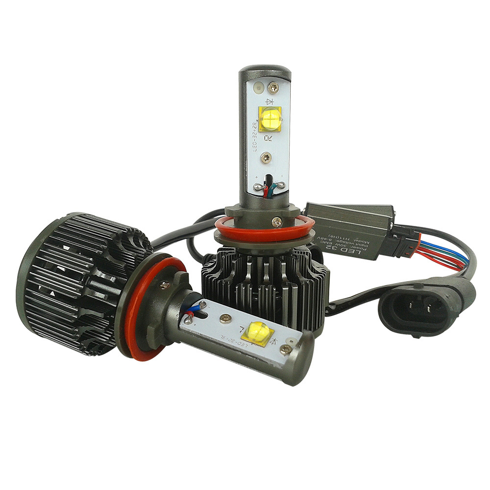 Factory OEM ODM faro led luces mobil phare 60W 8000Lm 6000K ampoule H7 H3 H4 9005 9006 H11 H8 Car Fog Lights LED Headlight Bulbs