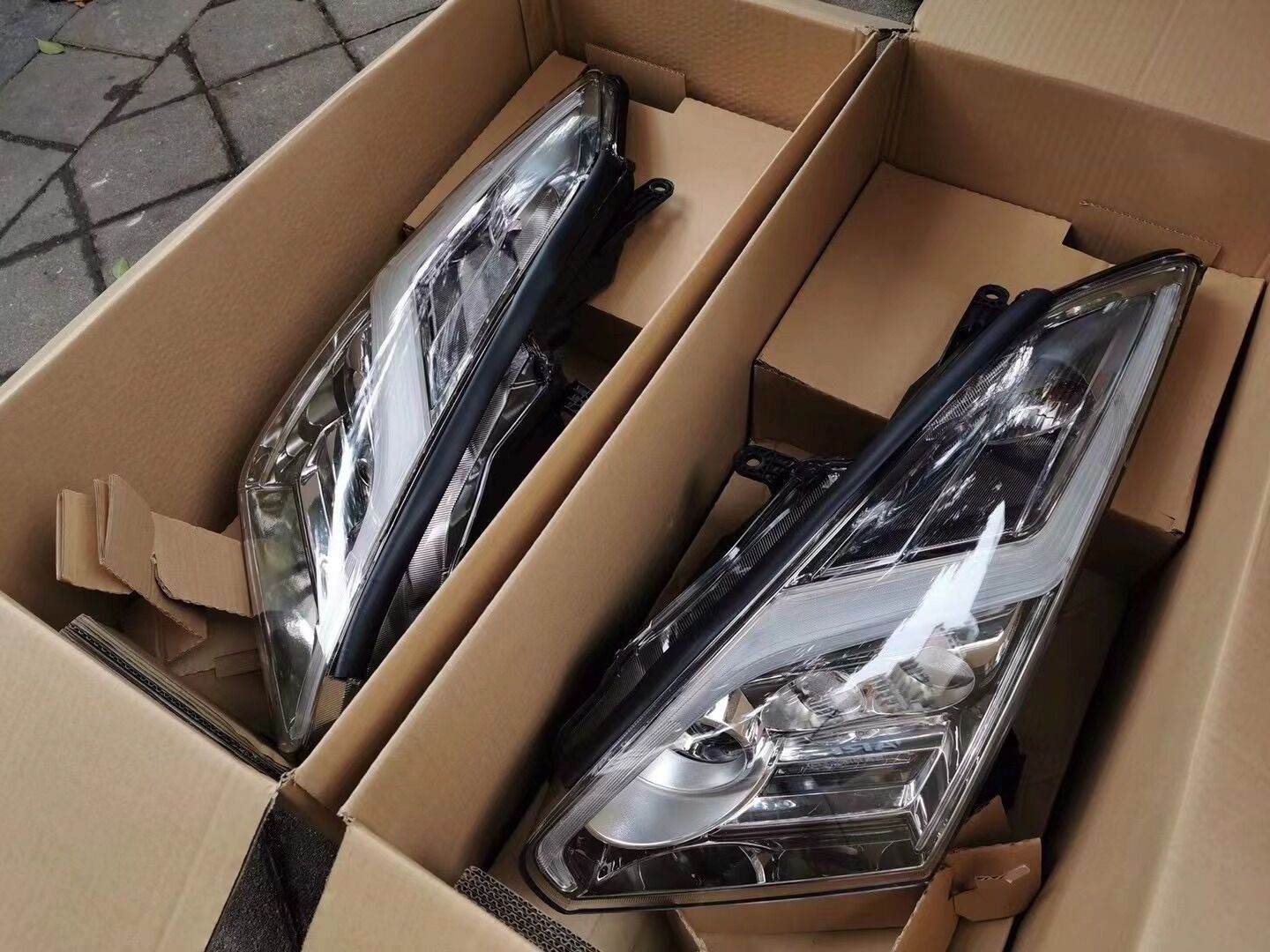 New Arrival led Headlight for NISSAN GT-R R35 GTR R35 SN  2009-2018