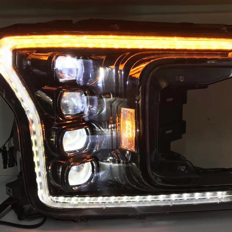 New Arrival led Headlight For FORD for Raptor F150 2015-2017  Full led