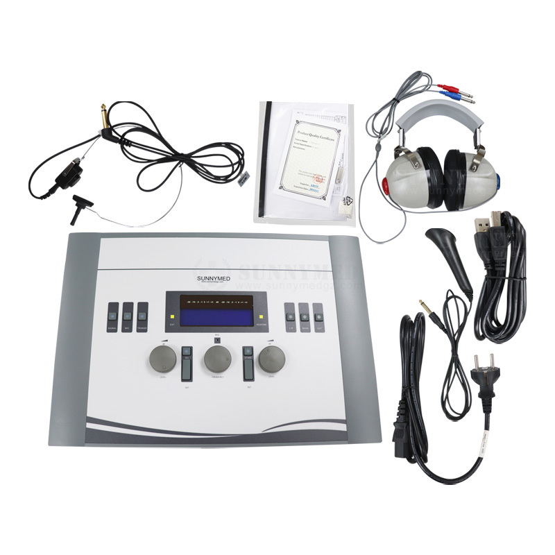 Manufacturer Price Portable Audiometer For Hospital ENT Clinic Diagnostic Hearing Ear Hearing Test device