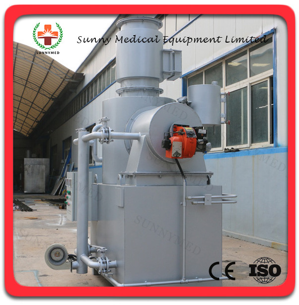 SYWFS 20-500KG Hospital Solid Waste Incinerator / Medical Waste Burning Machine For Sale