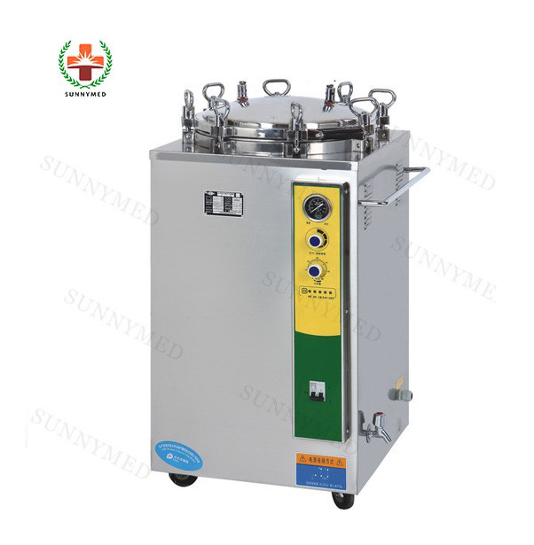 T017 medical equipment autoclave food /glass bottle/cans used Vertical Cylindrical Pressure Autoclave Steam Sterilizer Machine