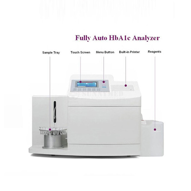 SY-B035 Full-auto hemoglobin a1c glycated hemoglobin hba1c analyzer hemoglobin analyzer