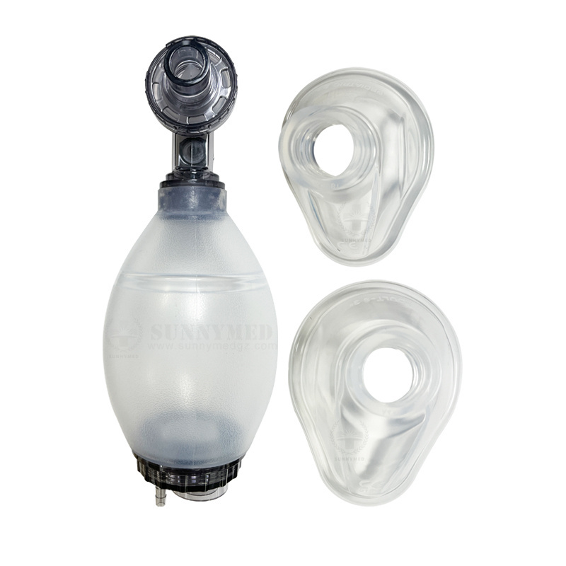 SY-K001 Emergency Kit Manual Resuscitator Respiratory Ball Autoclavable Manual Oxygen Resuscitator Ambu Bag