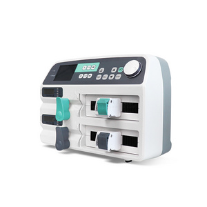 SY-G094 Medical Equipment Double Channel Laboratory Portable Dual Channel Syringe Pump Price