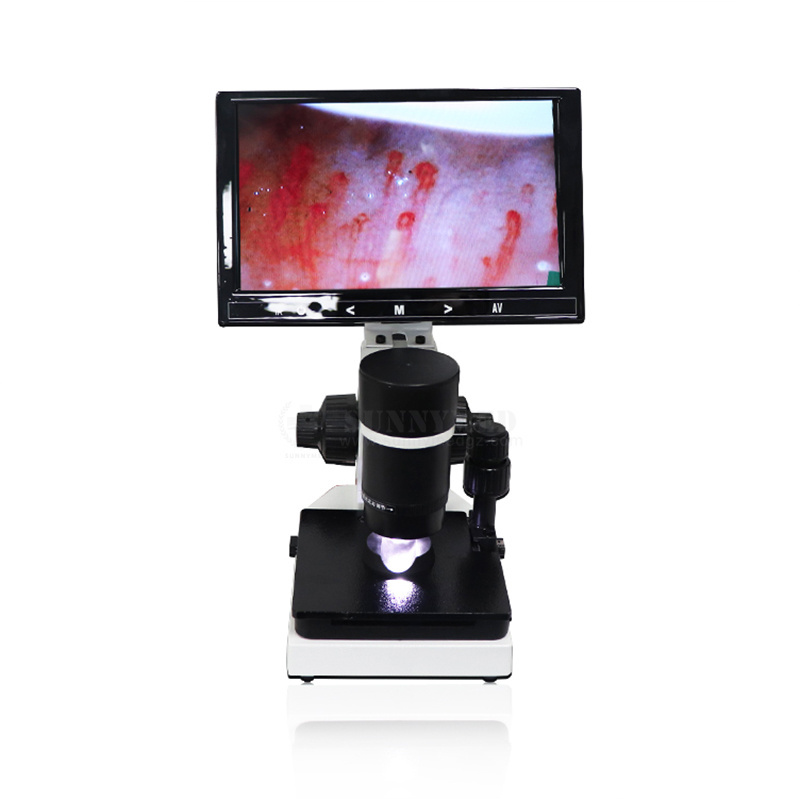 SY-b198 Nail Fold Capillary Microcirculation Microscope Body Health Microcirculation Microscope testing instrument