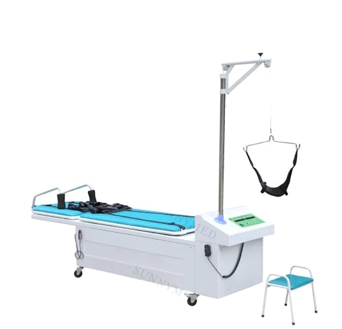 SYS-IB001 Physiotherapy Rehabilitation Equipment Lumbar Traction Bed Price