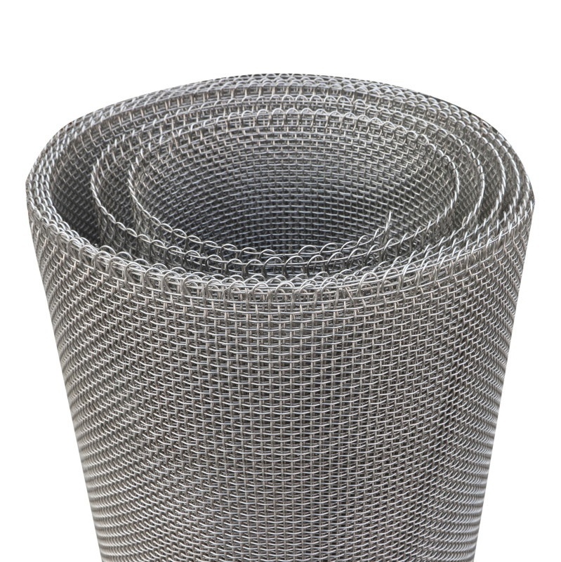 Stainless steel woven wire cloth AISI304 304A 304L 316 stainless steel woven sieve mesh