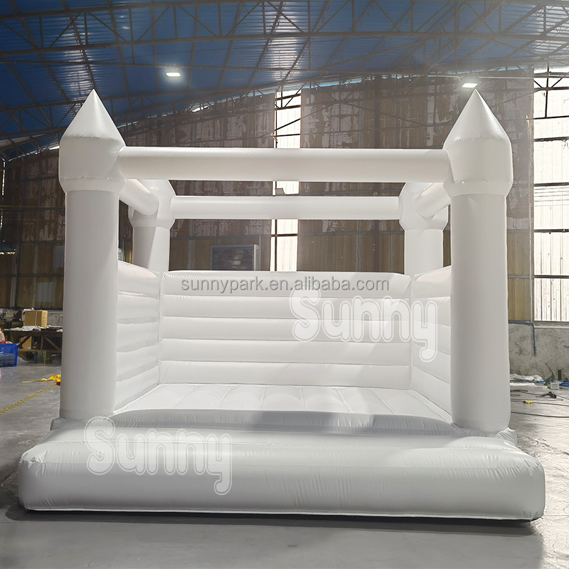 commercial Mini Inflatable Bouncer Castle white bounce house 13x13 inflatable bounce house white toddler bounce house