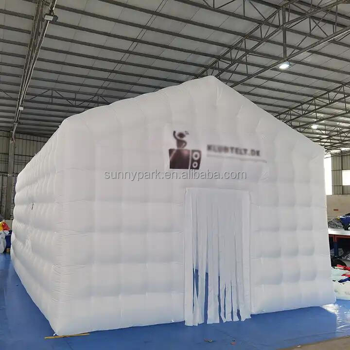 customize White Inflatable House Tent Movable Party Tents inflatable party tent for sale and rental