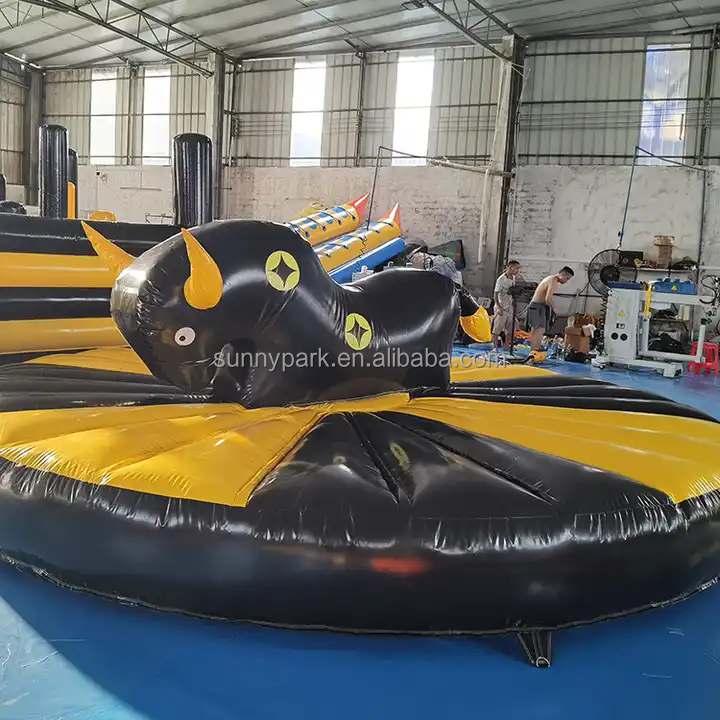 Factory price simulator mechanical inflatable rodeo ride bull game  inflatable mechanical games rodeo ride bull for sale