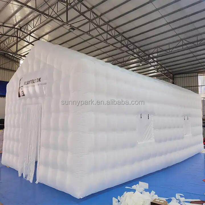 customize White Inflatable House Tent Movable Party Tents inflatable party tent for sale and rental