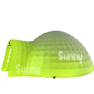 Factory price custom inflatable LED lighting tent  LED Inflatable Igloo For Sale