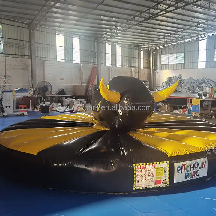 Factory price simulator mechanical inflatable rodeo ride bull game  inflatable mechanical games rodeo ride bull for sale