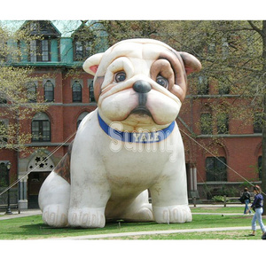 big advertising inflatable dog with custom printing logo inflatable dog balloon for events