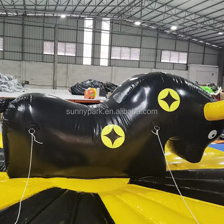 Factory price simulator mechanical inflatable rodeo ride bull game  inflatable mechanical games rodeo ride bull for sale