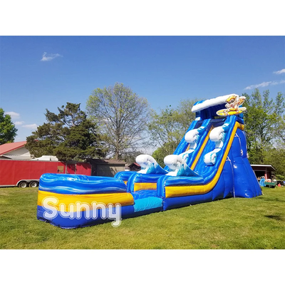 commercial Inflatable Water Slide  With Pool For Adults Kids Double way slide inflatable water slide