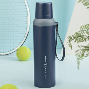 PINKAH eco friendly double wall 304 stainless steel insulated water bottle with bouncing lid