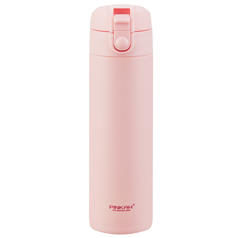 PINKAH customized logo welcome vacuum bottle 18/8 stainless steel vacuum insulated water bottle 510ml