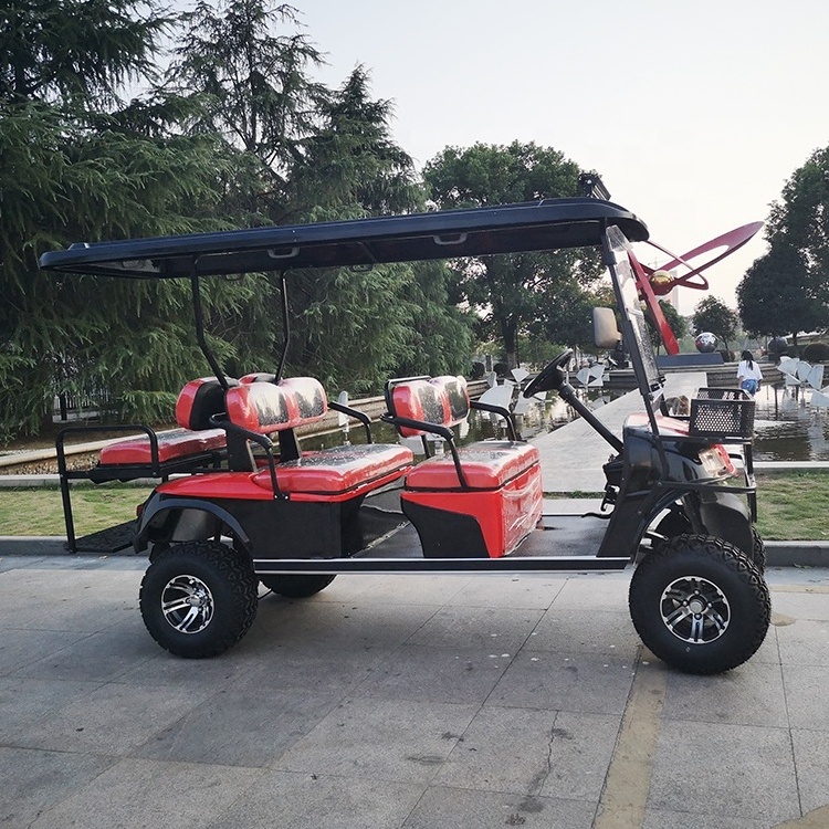 Hot sell 48 volt lithium battery pack modern 4 seater golf cart