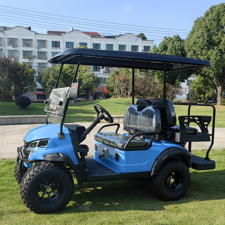 2023 High quality fatso golf cart 6 seater off-road wholesale new 4 wheel golf cart gas powered