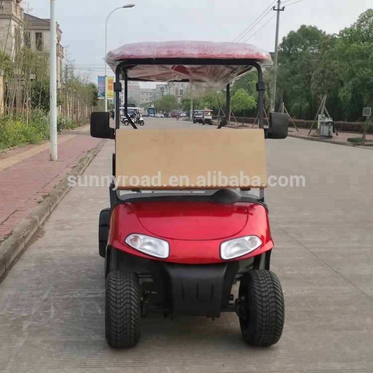 4kw Ac Motor battery powered Rear Wheel Drive 2-4 Seaters   Electric Golf Cart