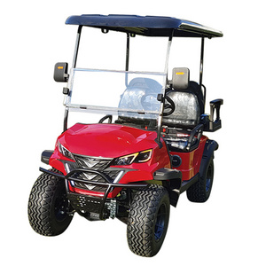 Free Shipping Lifted 4 Passenger Golf Car Brand New 4 Wheel Electric Club Car Golf Carts with Lithium battery