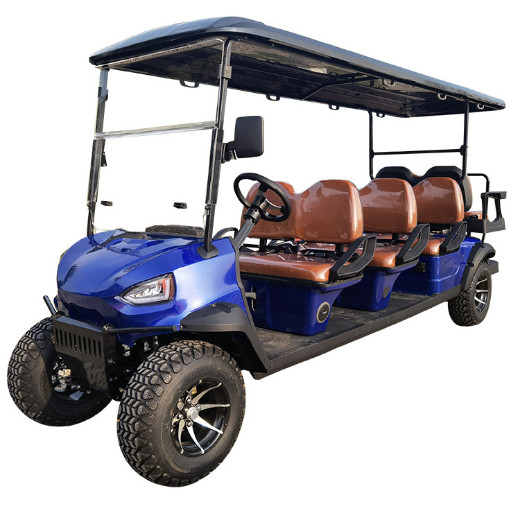 Wholesale EPA certification China made in beach 6-8 seaters gas powered lifted Gasoline Golf Carts