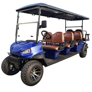 Wholesale EPA certification China made in beach 6-8 seaters gas powered lifted Gasoline Golf Carts