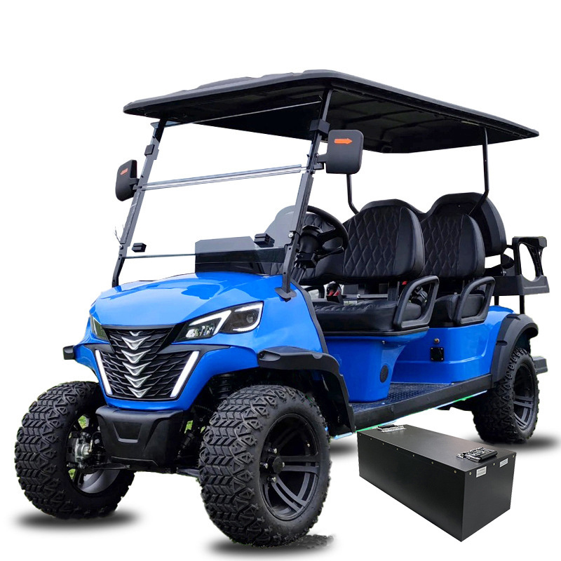 Electric China  Zone golf cart /newest model 6 seater high quality lifted off-road golf buggy