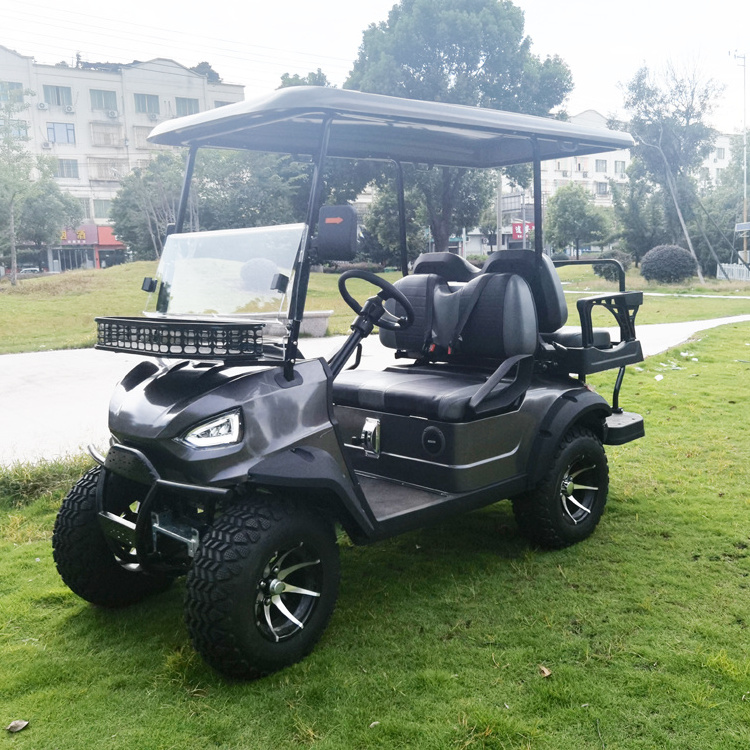 4 seater Off road Electric or gas fuel golf carts/golf buggy/go karts for sale